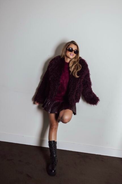 Mila jacket - Bordeaux