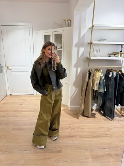 Kiki omslag pantalon - groen