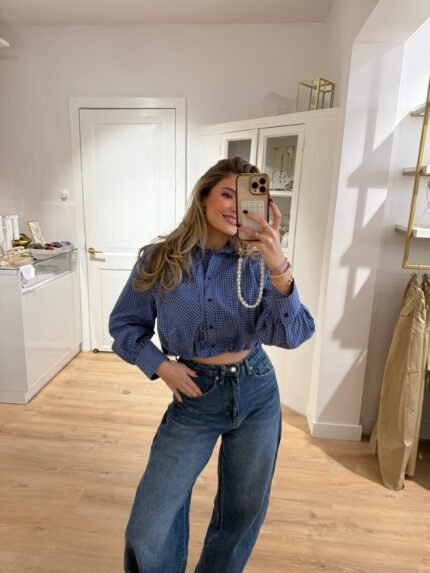 Daimy blouse - donker blauw