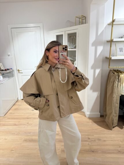 Holly trenchjas - beige