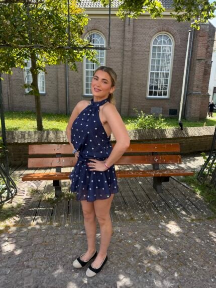 Dotty dress
